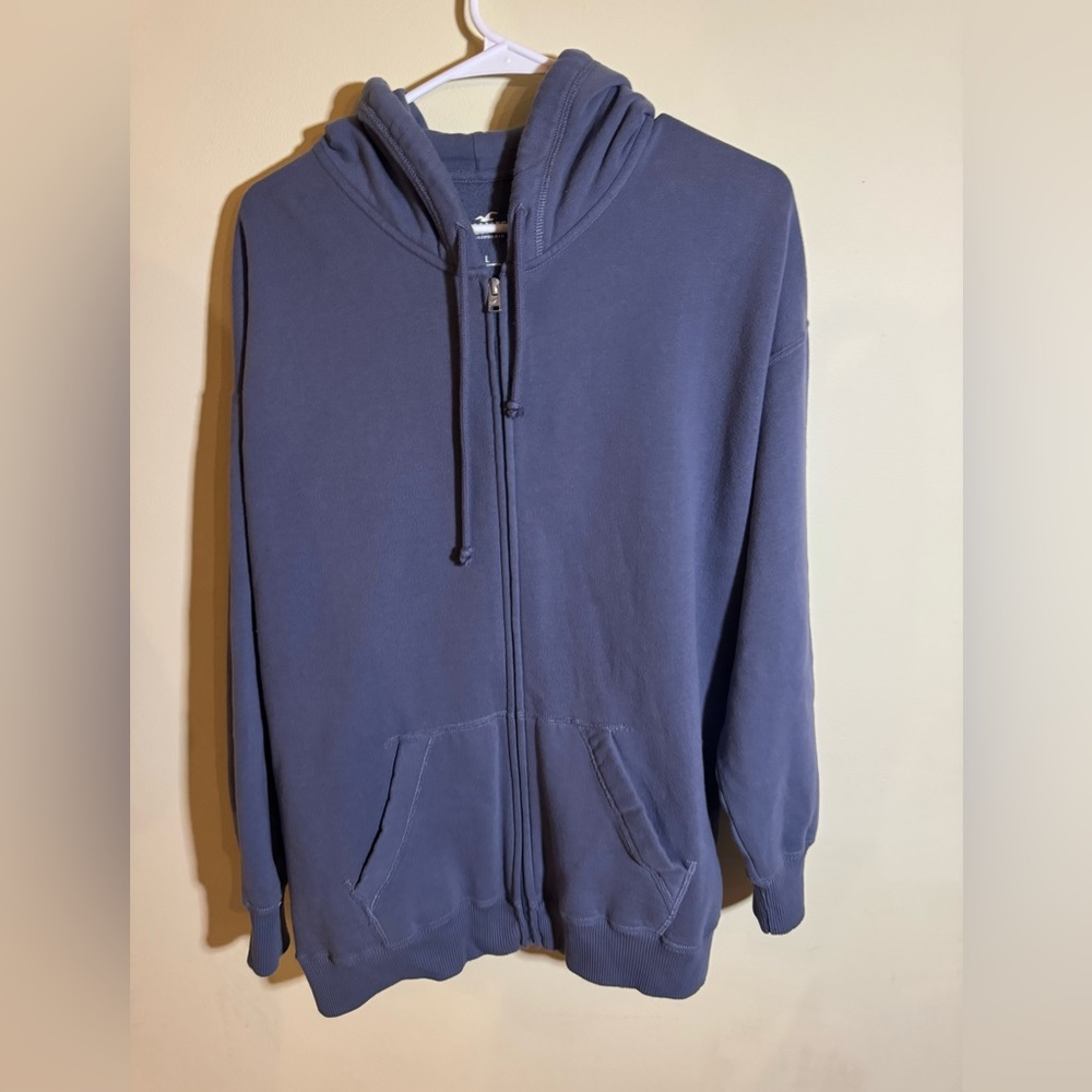 Hollister zip up hoodie